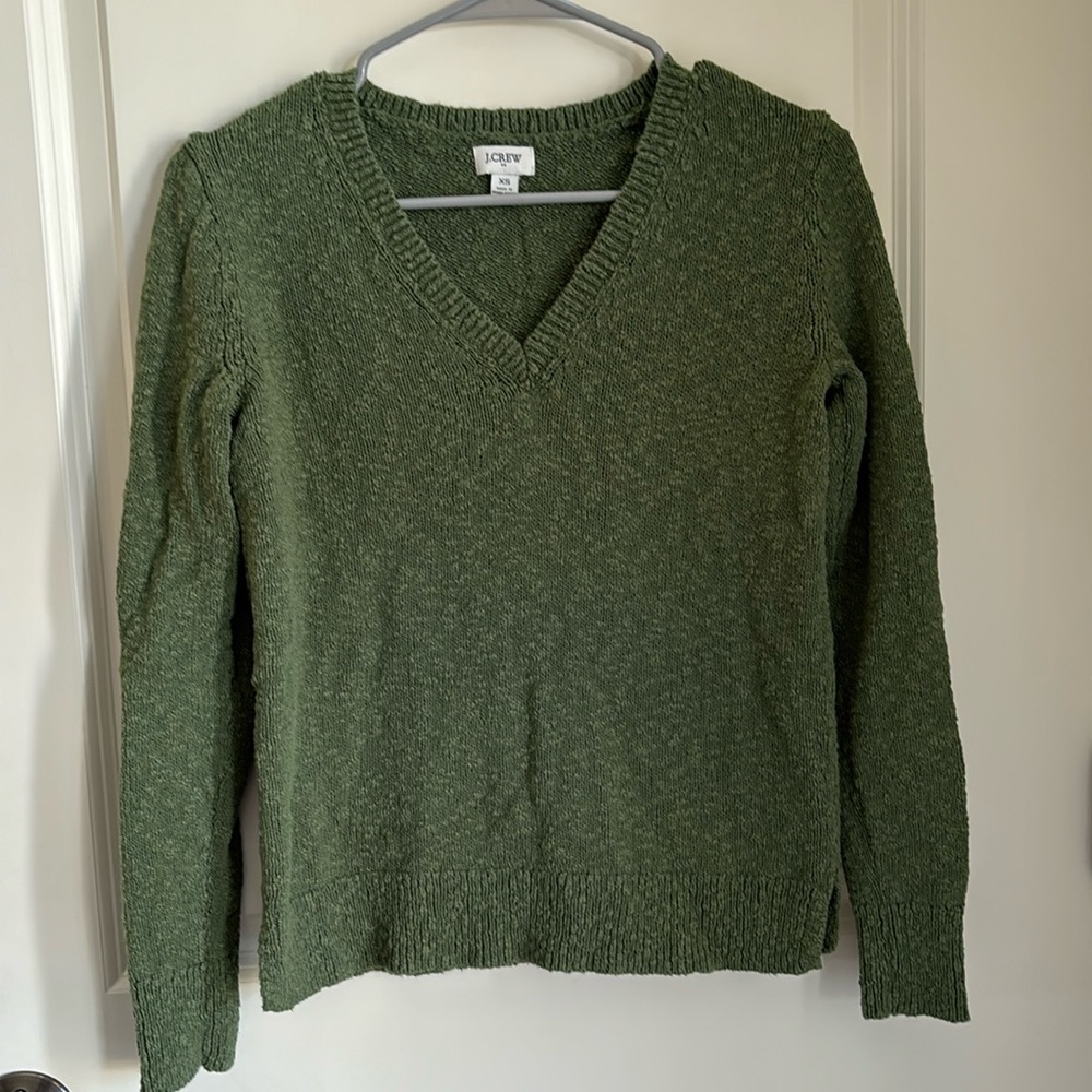J Crew Cotton Beach Sweater, XS